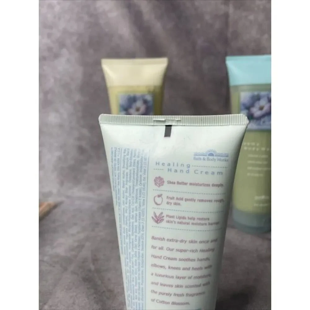 cotton blossom‎ bath and body works set Hand Cream Body Cream Bath Cream Vintage
